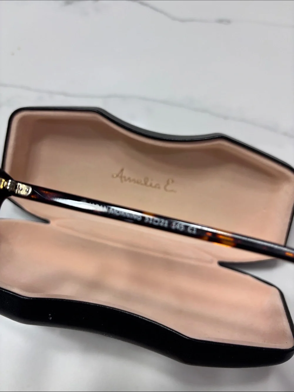 Tortoiseshell and Gold Clubmaster Glasses